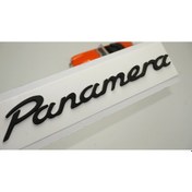 Resim Porsche Panamera Bagaj 3M 3D Abs Yazı Logo Amblem (549183372) 