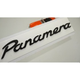 Resim Porsche Panamera Bagaj 3M 3D Abs Yazı Logo Amblem (549183372) 