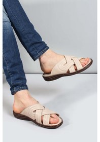 Resim Hakiki Deri Erkek Düz Terlik 952ma141 001 