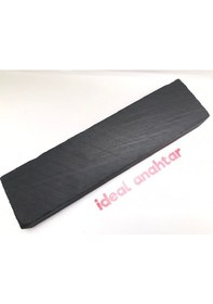 Resim Yağ Taşı Doğal Bileme Taşı Siyah Taş Kara Taş 20 CM 5 CM 2.5 CM 