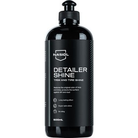 Resim Detailershine Trim ve Lastik Parlatıcı/Yenileyici Jel-500ml-Ultra Parlak ve Islak Görünüm 