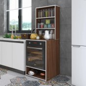 Resim Kenzlife ankastre fırın dolabı canfeza cvz 165*60*56 mutfak raflı 