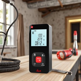 Resim Yüksek Hassasiyetli Lazer Mesafe Ölçer, Elektronik Cetvel, Lazer Uzaklık Ölçer, USB Şarjlı 