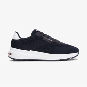 Resim Tommy Hilfiger Lightweight Knit Rwb Erkek Lacivert Sneaker 
