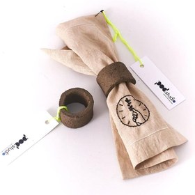 Resim Pod Studio Ham Peçete Yüzüğü 