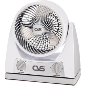 Resim CVS DN 91013 Masa Üstü Hareketli Vantilatör - Beyaz 