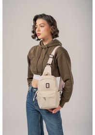 Resim Ççs Erkek Çapraz Çanta Ccs17984 Bej Bej 