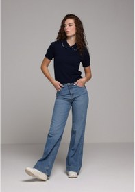 Resim Colin's Colins Slim Fit Kadın Lacivert Kazak Cl1080473 Q1.v1 Nav Lacivert 