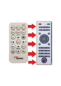 Resim Optoma S315 S316 W310 W312 W316 Wu334 X312 X315 X316 Ir29033 Projeksiyon Kumandası 