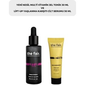 Resim The Fair Lift-Up Now Sıkılaştırıcı Serum 30 ML + Multi Vitamin Jel Tonik 30 ML 