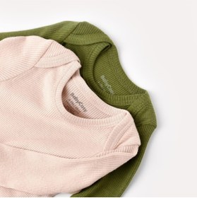 Resim BabyCosy Uzun Kollu Çıtçıtlı Kışlık 2'li Bebek Atlet Zıbın 