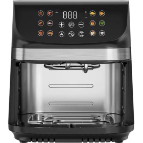 Resim Onvo 9l Kapasiteli Çift Rezistanslı Airfryer, Sağlıklı ve Hızlı Pişirme 