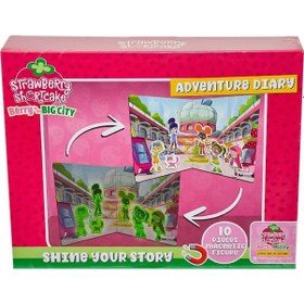 Resim CK7864 Çilek Kız Fosforlu Magnet - Utku Oyuncak 