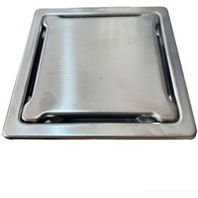 Resim Premium Yer Süzgeci Paslanmaz Koku Önleyici Saç Tutucu 304 Kalite Paslanmaz Banyo Gider Duş Süzgeç 
