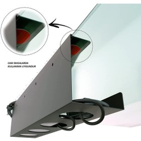 Resim HSGLOBAL Oyuncu Masası Kablo Düzenleyicisi - Gamer Masası Kablo Düzenleyicisi -bilgisayar Kablo Düzenleyici 