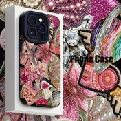Resim Pudra Temalı Boncuk Nakış Aksesuarları İçin Yaratıcı Tasarımlar Koleksiyonu. Bu Koruyucu Kılıf Sentetik Suni Deri Malzemeden Yapılmıştır ve for iphone Modelleri 16, 15, 14, 13, 12, 11, X, XR, XS, 8, 7 ve Plus Pro Max Serisi İçin Uygun, Tam Kılıf Tasarımı İçerir. 