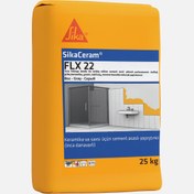 Resim SikaCeram FLX 22 bEYAZ 25 Kg Çimento Esaslı Esnek Seramik Yapıştırıcı 