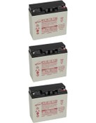 Resim Genesis Np18-12 12volt 18amper Ups Aküsü 3lü Set 