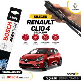 Resim Renault Clio 4 Bosch Aerotwin A868S Silecek Takımı 2012-2017 