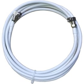 Resim Hazır Uydu Anten Kablosu 10 Metre L Tipi Konnektörlü Full Hd 