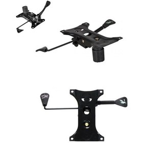 Resim Ofis Koltuğu İçin Çift Kol Metal Şase Tilt Mekanizma 15x25cm 