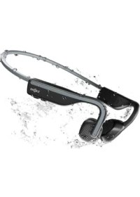 Resim Shokz OpenMove–Açık Kulak Tasarımlı, Bluetooth 5.1, IP55 Suya ve Tere Dayanıklılık,6 Saat Pil Ömrü, Çift Gürültü Önleyici Mikrofon, Günlük ve Spor Kullanımı için Kemik İletimli Kablosuz Kulaklık - Gri 