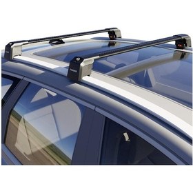 Resim Kia Optıma 2016-2021 Thunder Carrier Siyah Kilitli Ara Atkı Tavan Çıtası Taşıma Barı 