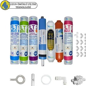 Resim Pemax Water Solutions Kapalı Kasa Su Arıtma Cihazlarına Uygun Sertifikalı 7'li Pallas Mebran Tatlandırıcı- B12 -Mineral 