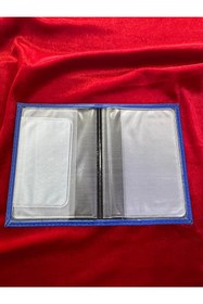 Resim ATTA PAZARLAMA Parlak pleksi ÜÇ HİLAL plakalık ve deri ruhsatlık, ruhsat kılıfı, ruhsat cüzdanı, ruhsat kabı 