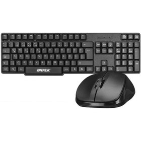 Resim Klavye Mouse Seti TR Q Kablosuz Ergonomik Everest KM-6852 KABLOSUZ KLAVYE MOUSE SETİ