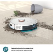 Resim Philips Robot Süpürge Lazer Navigasyon, Otomatik Boşaltma İstasyon, 130 dakika Çalışma Süresi 