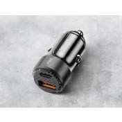 Resim Porodo 50W Çift Portlu Araç Şarj Cihazı Pd 20W Qc 30W C Tipi Kablolu 