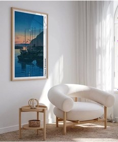 Resim Çerçevesiz Poster Hasui Kawase Beppu'da Şafak 2 