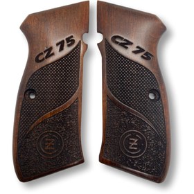 Resim ZIB GRIPS CZ-75 Pistol Grip Handmade From Walnut Wood Ars.026 