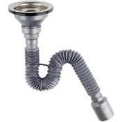 Resim Çöpmak Kapalı Körüklü Evye Sifonu 50 Mm 