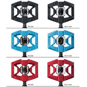 Resim Crank Brothers Double Shot 1 Pedal Mavi/siyah 
