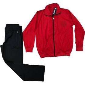 Resim Capri 942 Kadın Battal Taşlı Dalgıç Kumaş Eşofman Takım 