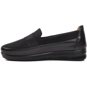 Resim Ayakmod 216 Siyah Kadın Günlük Ayakkabı 001 