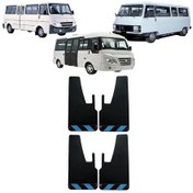 Resim Peugeot J9 - J10 Bordo-mavi Fosforlu 4'lü Paçalık Çamurluk Tozluk Peu0fx02304 