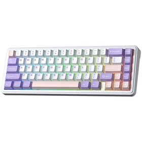 Resim Aula F65 Nimbus V3 Switch Mekanik Rgb Tkl Makrolu Hot Swap Kablos 