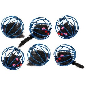 Resim Karlıe Top İçinde Peluş Fare Csmtex - 50 5 Cm 