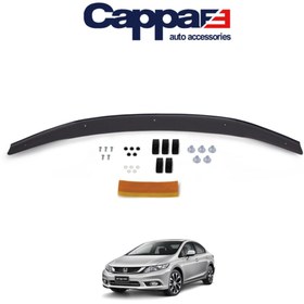 Resim Cappafe Honda Civic Ön Kaput Koruyucu Rüzgarlığı 2012-2016 Yılı Arası 