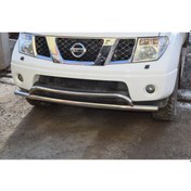 Resim Ekiciler Nissan Navara Bıyık Ön Krom Koruma 