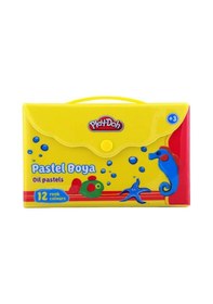 Resim Play-Doh Çantalı Pastel Boya Seti 12’Li 
