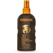 Resim Bebak Spf20+ Etkili Bronzlaştırıcı Yağ 150 ml 