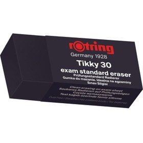 Resim Rotring Tikky30 Sınav Silgisi Siyah 