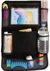 Resim Araba Koltuk Arkası Organizeri Tablet Tutucu Organizer Ipad Tablet Tutucu 