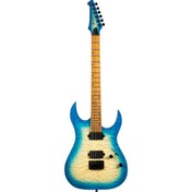 Resim Spira S-500 QAB Elektro Gitar (Trans Aqua Blue) 