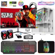 Resim XSR831 Ryzen 7 5700X 27" 16 GB RAM 512 GB M.2 NVMe SSD 12GB RTX4070 SUPER Curved FreeDOS Oyun Bilgisayarı Xaser