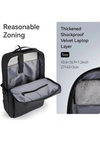 Resim Mark Ryden Mr2422 27 Super Light 15.6 İnch Gri Laptop Çantası Siyah 